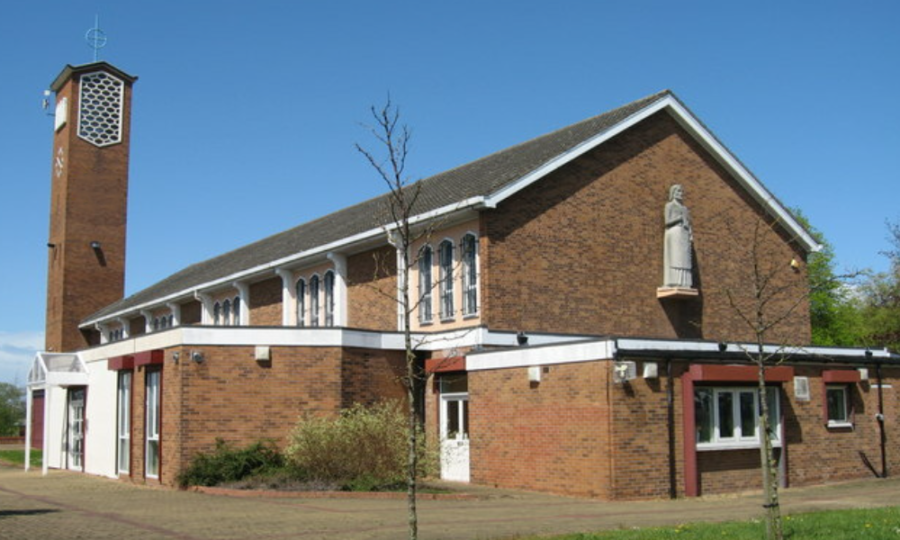 Image of Alt Valley Skills Centre in Liverpool. The building in the picture is a former chirch about to be transformed into a new youth centre